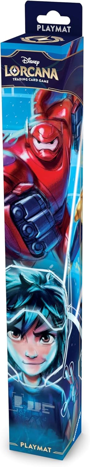 Ravensburger Disney Lorcana TCG: Archazia's Island Playmat Featuring Big Hero 6 - We Could Be Immortals | Protects Cards | Versatile Game, Desk, or Mouse Pad | Durable Non-Slip Surface | Ages 8+ - Presale Ships 03/21/2025