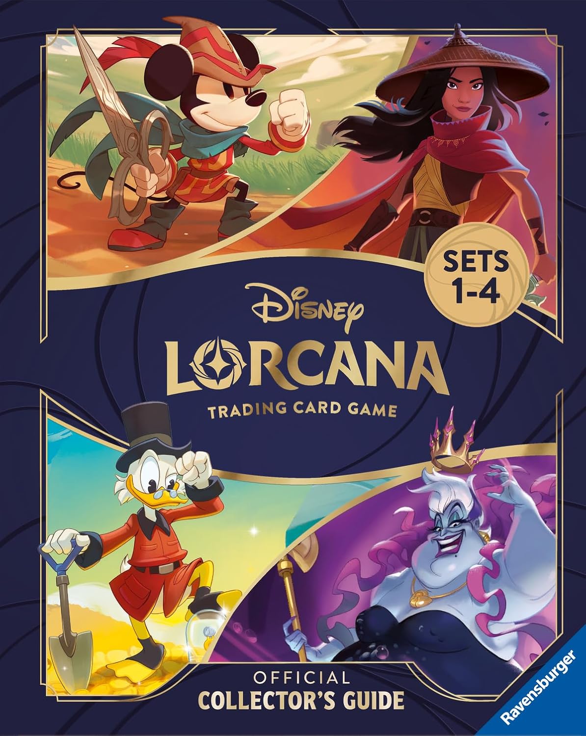 Disney Lorcana Trading Card Game - Official Collector's Guide: Sets 1-4