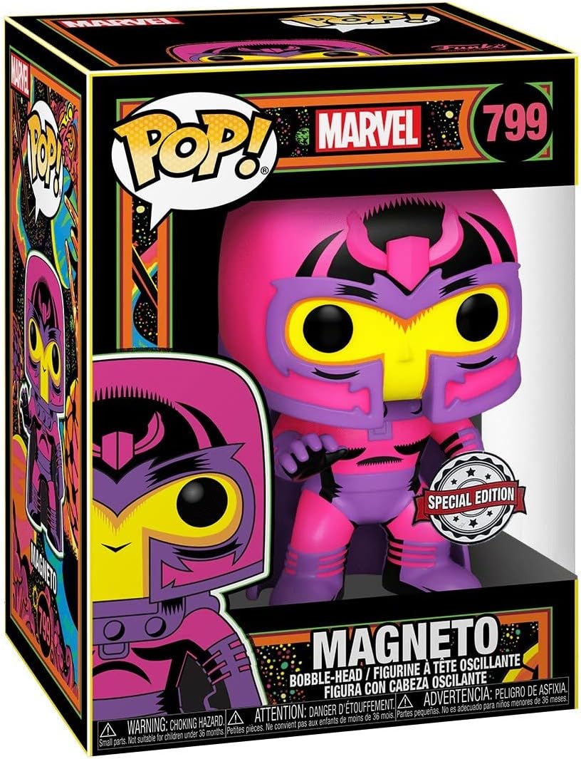 Funko Pop Marvel X-Men - Magneto Blacklight