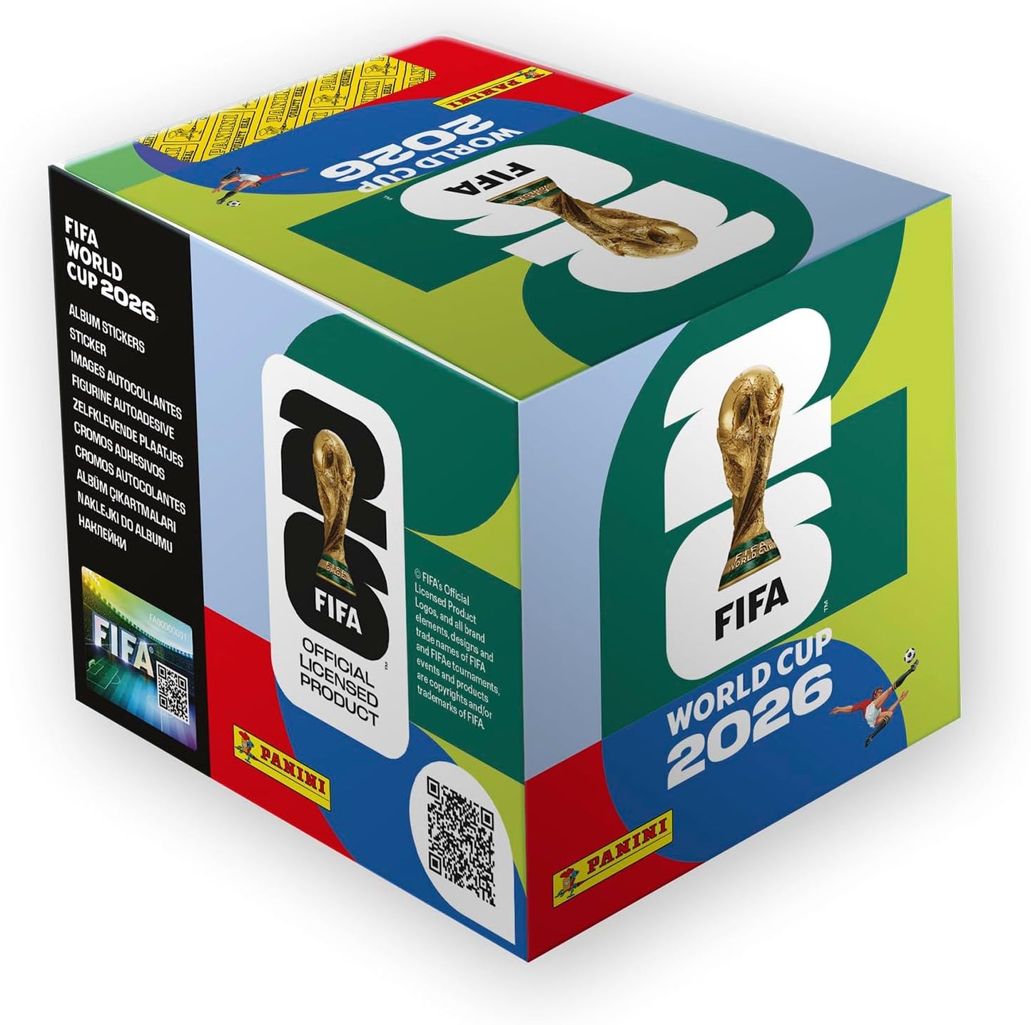 Panini FIFA World Cup 2026 Stickers - Box of 50 Pockets