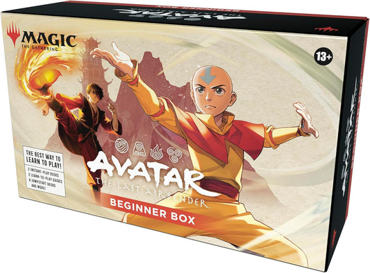 Magic: The Gathering Avatar: The Last Airbender Beginner Box - 2-Player Card Game (Includes 2 Tutorial Decks, 8 Themed Decks, 2 Playmats, 2 Spindowns, and More) - Presale Ships 11/21/2025