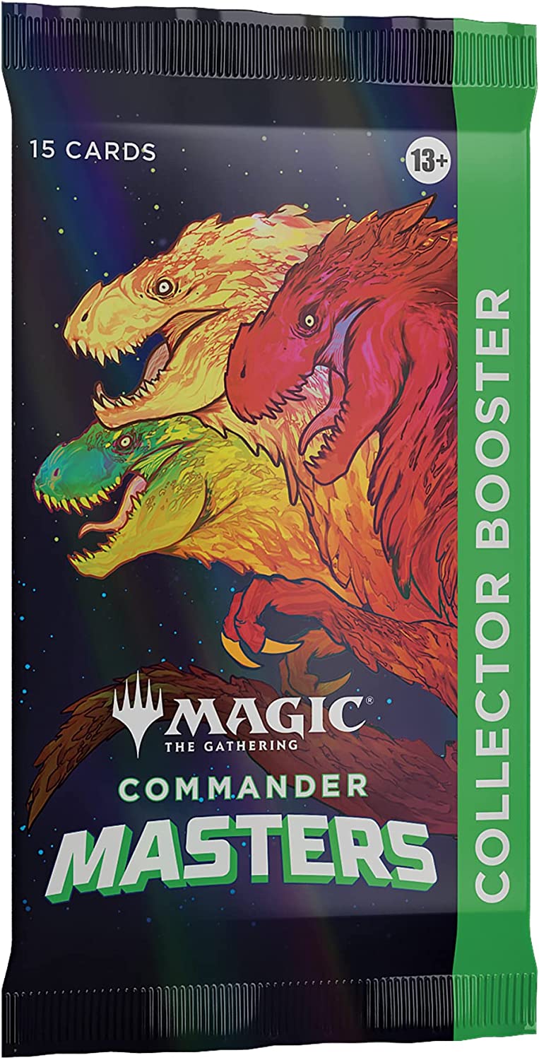Magic Commander Pack Magic: The Gathering - Commander Masters Collector Booster Pack ...