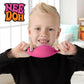 Schylling NeeDoh Original Groovy Glob - Sensory Fidget Toy - Pink - Ages 3 to Adult , 1 Count ( Pack of 1)