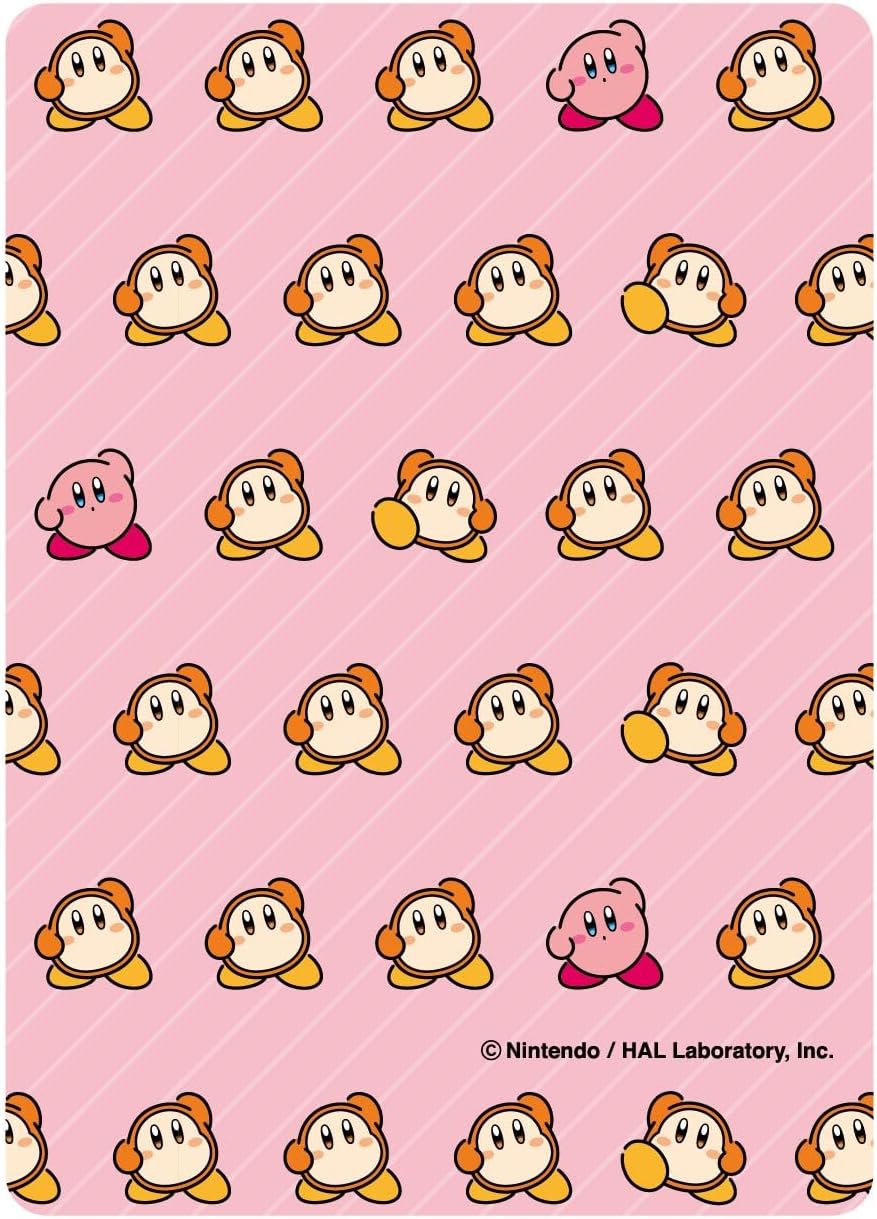 Ensky Players 80ct Card Sleeves - Character Kirby Play with Waddle Dee Pattern (EN-1504)