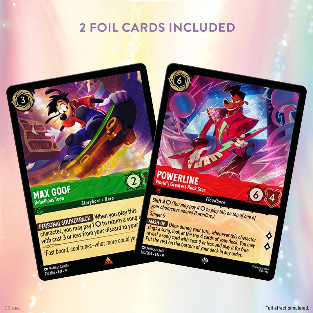 Ravensburger Disney Lorcana TCG: Fabled Single-Player Deck – Emerald & Ruby | Engaging Gameplay | Over 200 Original Disney Artworks | Ideal for Ages 8+ - Presale Ships 09/05/2025
