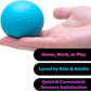 Schylling NeeDoh Original Groovy Glob - Sensory Fidget Toy - Blue - Ages 3 to Adult , 1 Count ( Pack of 1)