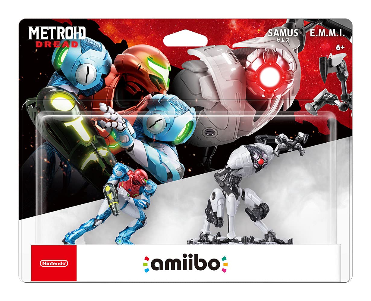 Nintendo Metroid Dread amiibo 2-Pack (Samus and E.M.M.I.) - Switch