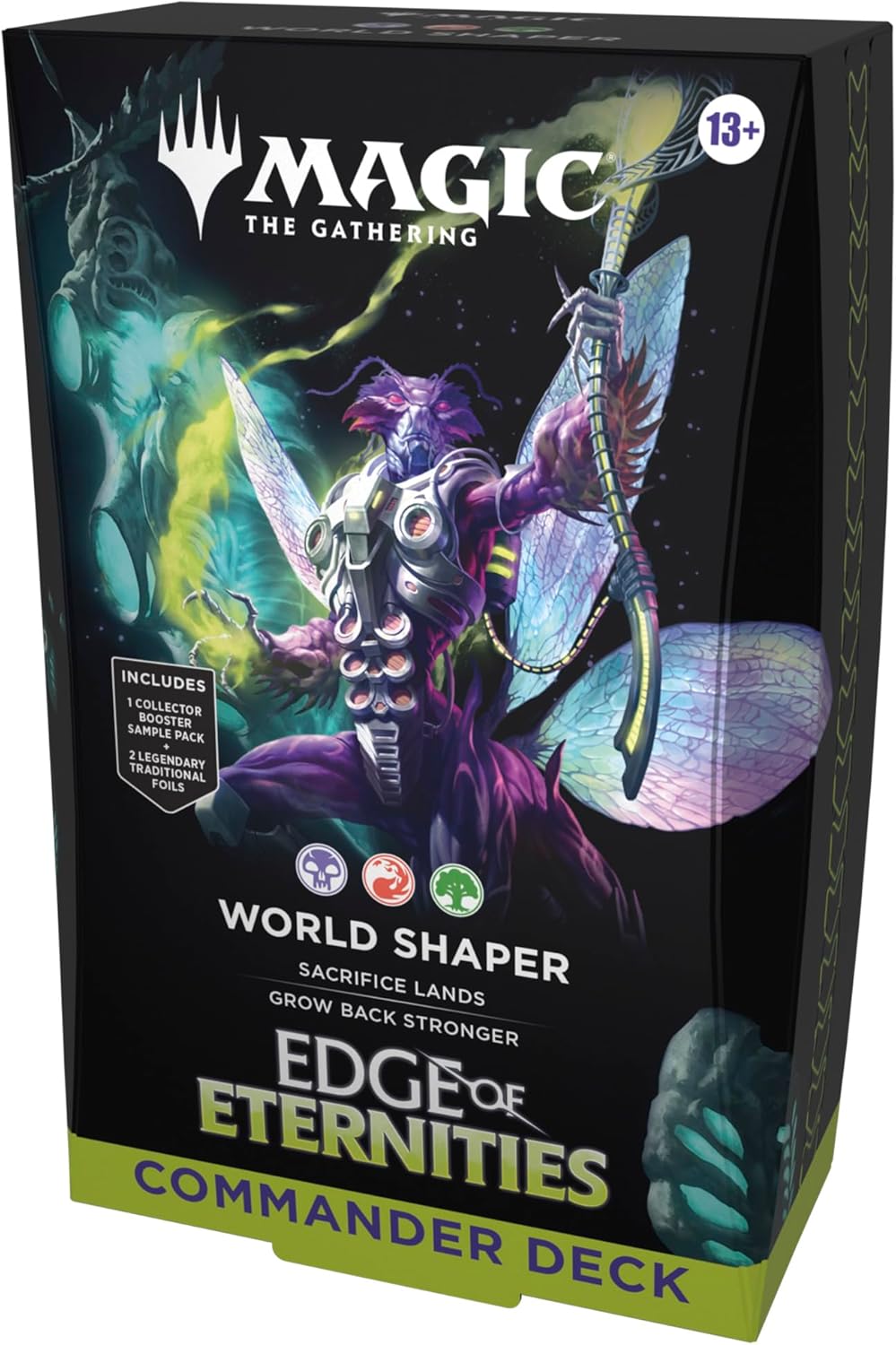 Magic: The Gathering Edge of Eternities Commmander Deck Bundle - 2 of Each Deck (2 World Shaper + 2 Counter Intelligence)