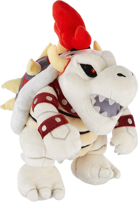 Little Buddy 1727 Super Mario All Star Collection Dry Bowser Plush, 10"