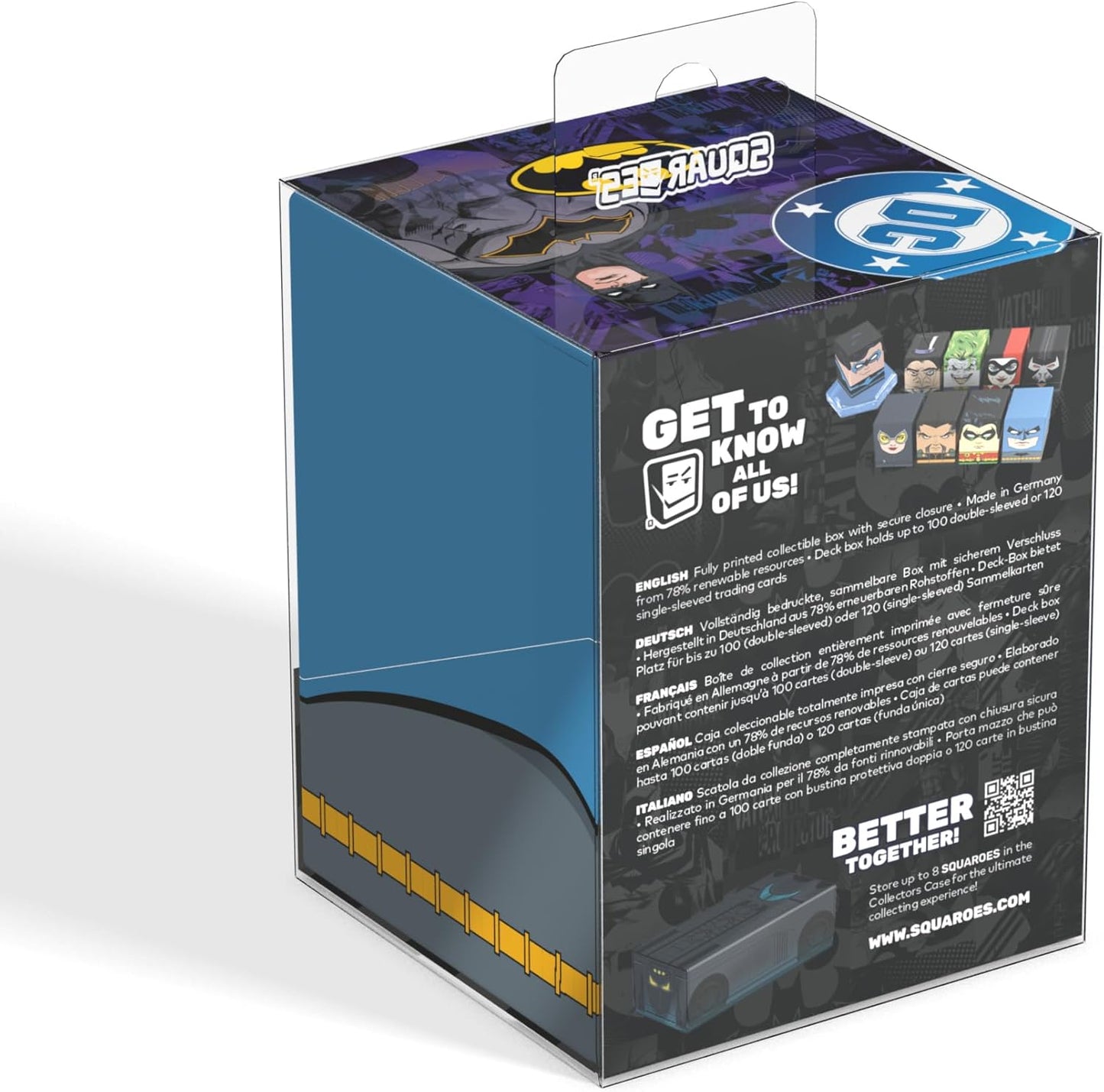 Ultimate Guard - Squaroes - Boulder 100+ - DC Batman: Gotham City - GC001 - DC Batman