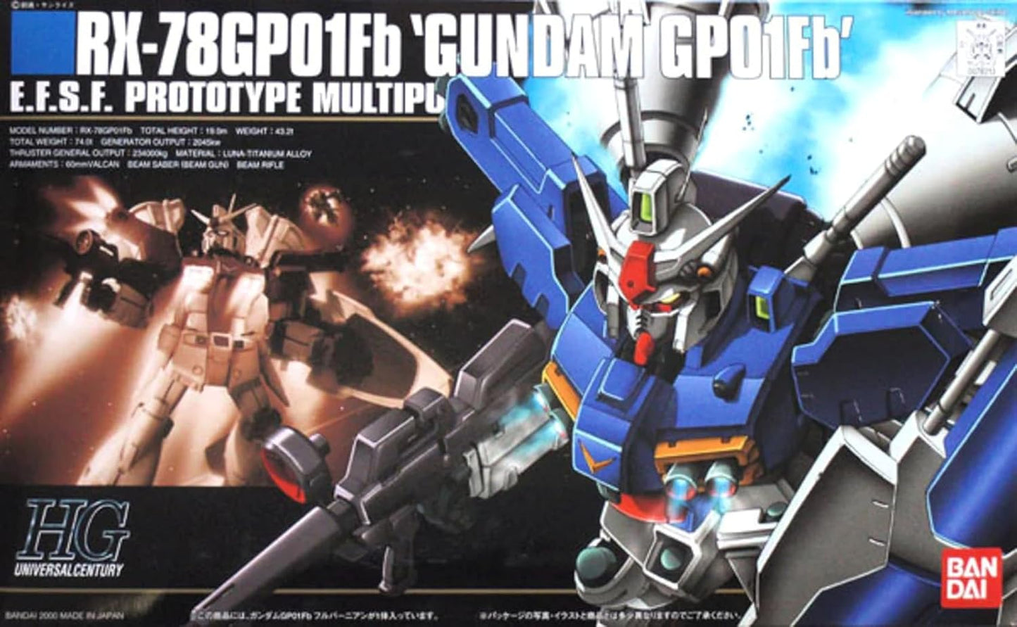 Bandai Hobby - Gundam 0083 - #18 RX-78GP01FB Gundam GP01Fb HGUC 1/144 Model Kit