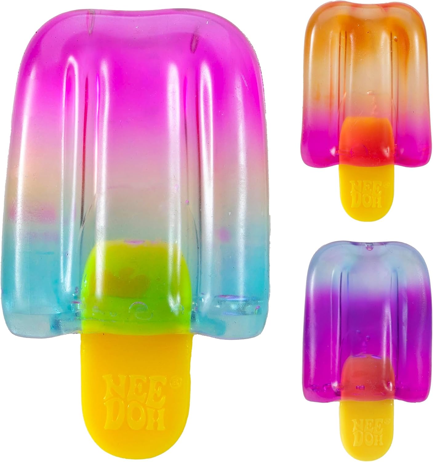 Schylling Needoh Nice-Sicle - Sensory Squeeze Toy - Colors May Vary