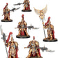 Warhammer The Horus Heresy Legio Custodes Custodian Guard Sodality, 6 Plastic Miniatures with Guardian Spears
