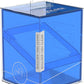 Ultimate Guard Boulder 100+ Clear, Deck Case for 100 Double-Sleeved TCG Cards, Sapphire, Secure & Durable Storage for Trading Card Games, Transparent