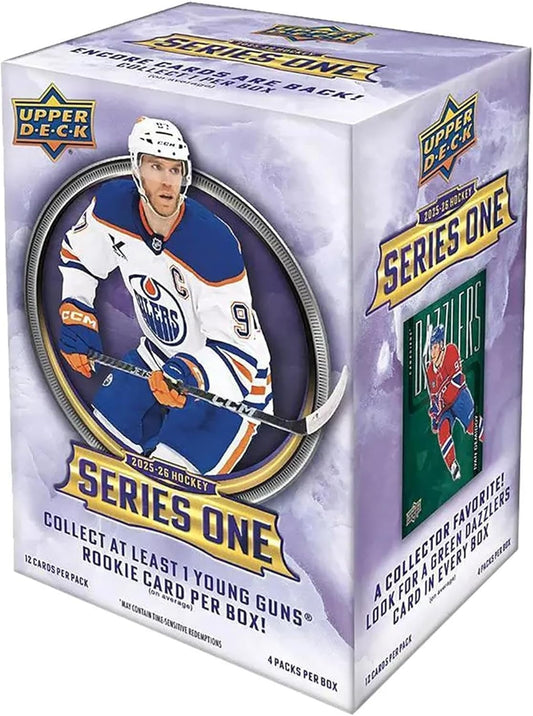Upper Deck 2025-26 Series 1 Hockey Blaster Box
