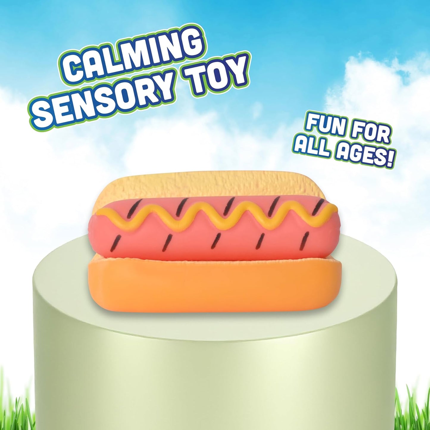 Toymendous Hot Dog Squish Toys