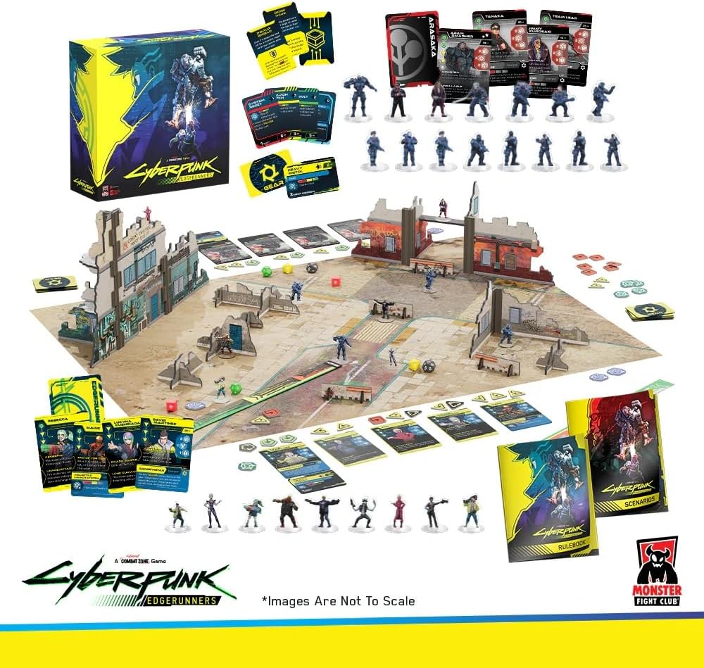 Cyberpunk Edgerunners: Combat Zone Board Game