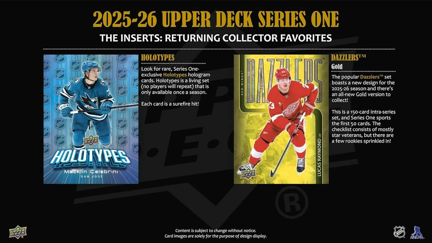 Upper Deck 2025-26 Series 1 Hockey Collector's Tin