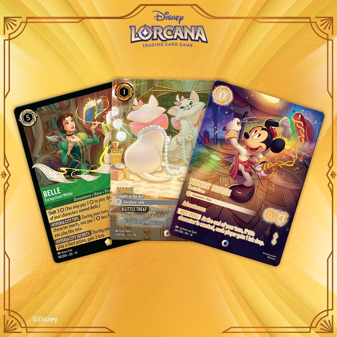Ravensburger Disney Lorcana TCG: Hyperia City Booster Display Box - 24 Packs