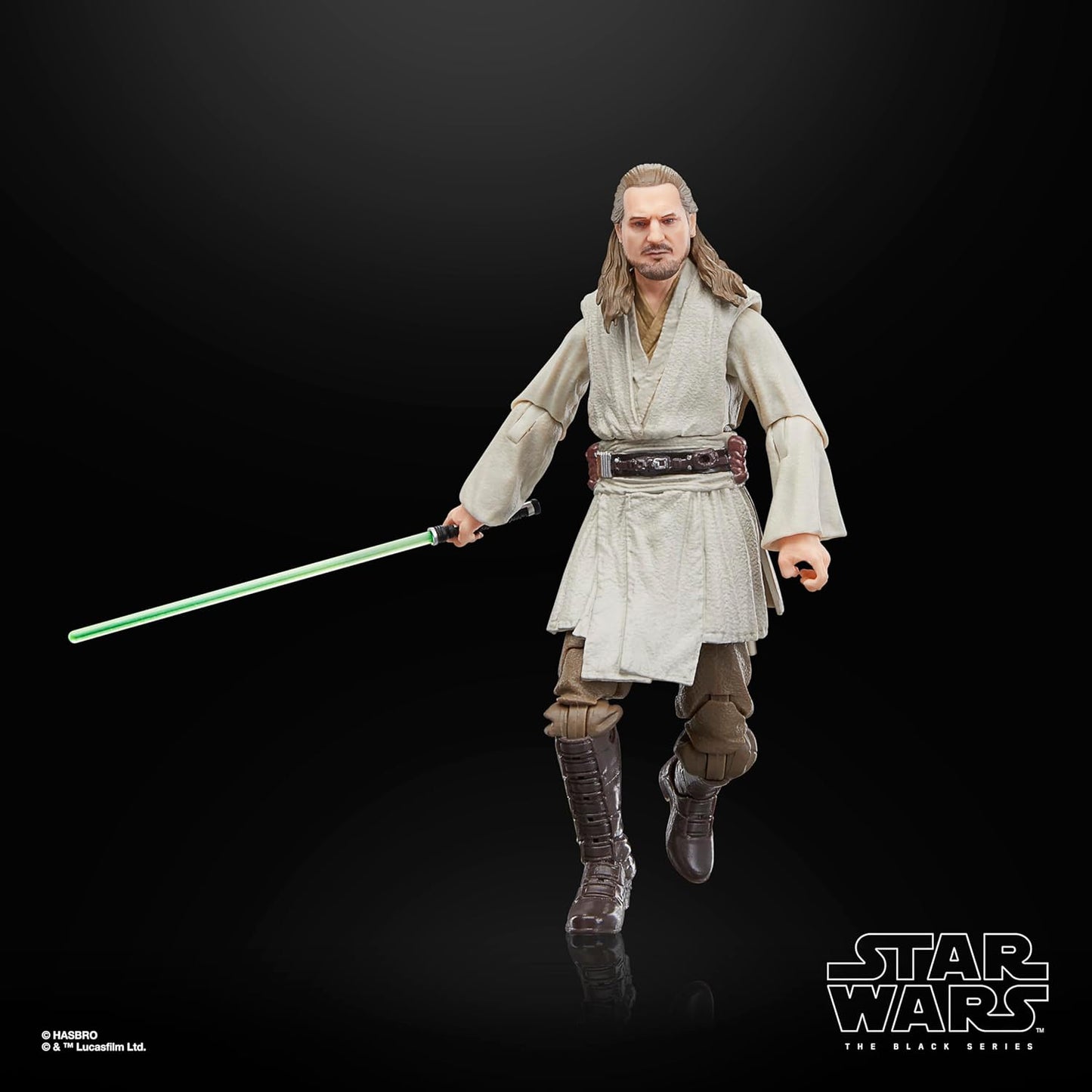 Star Wars The Black Series Qui-Gon Jinn, Darth Maul, OBI-Wan Kenobi The Phantom Menace 6 Inch Action Figures