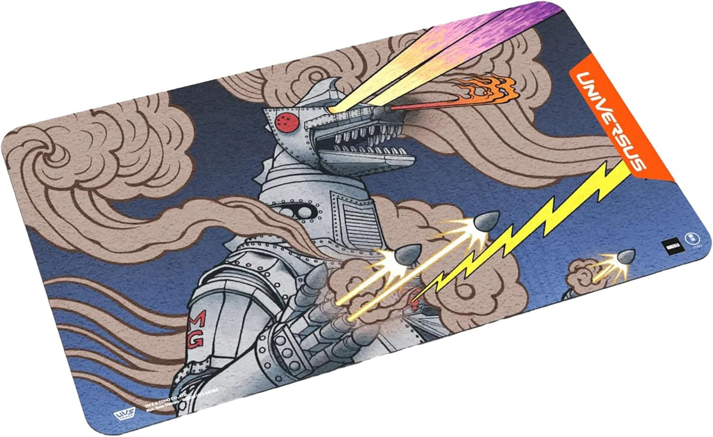 UniVersus Godzilla Challenger Series - Mechagodzilla - Bionic Menace Playmat - 24x14 Neoprene Mat, Tabletop Card Game Accessory, UVS Games, Licensed