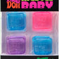 Schylling NeeDoh Nice Ice Baby 4 Pack - Sensory Squeeze Toy - 1.5" Cube - Colors May Vary