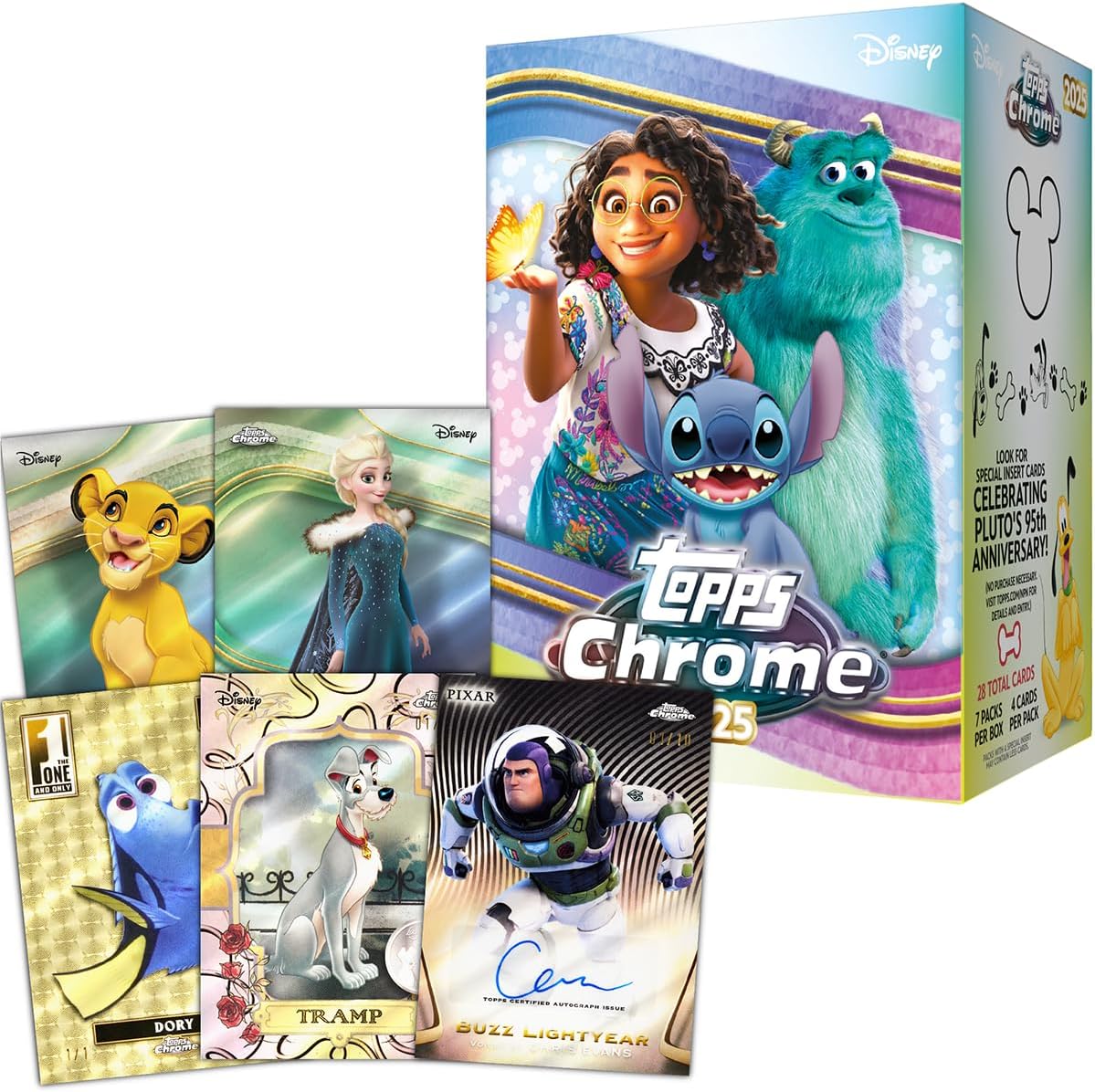 Topps 2025 Chrome Disney Value Blaster Box