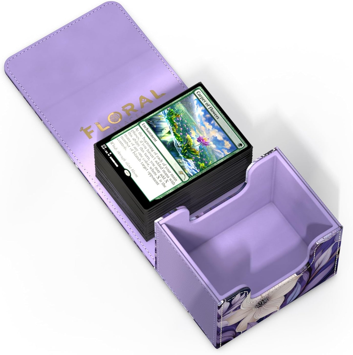 Ultimate Guard - Sidewinder 100+ Xenoskin - Floral Places III - Moonlit Glen