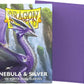 Dragon Shield | Matte Dual Standard Size Card Sleeves | 100ct - Smooth & Tough Premium TCG Sleeves - Compatible with Pokemon, One Piece, and Magic: The Gathering | Nebula & Silver