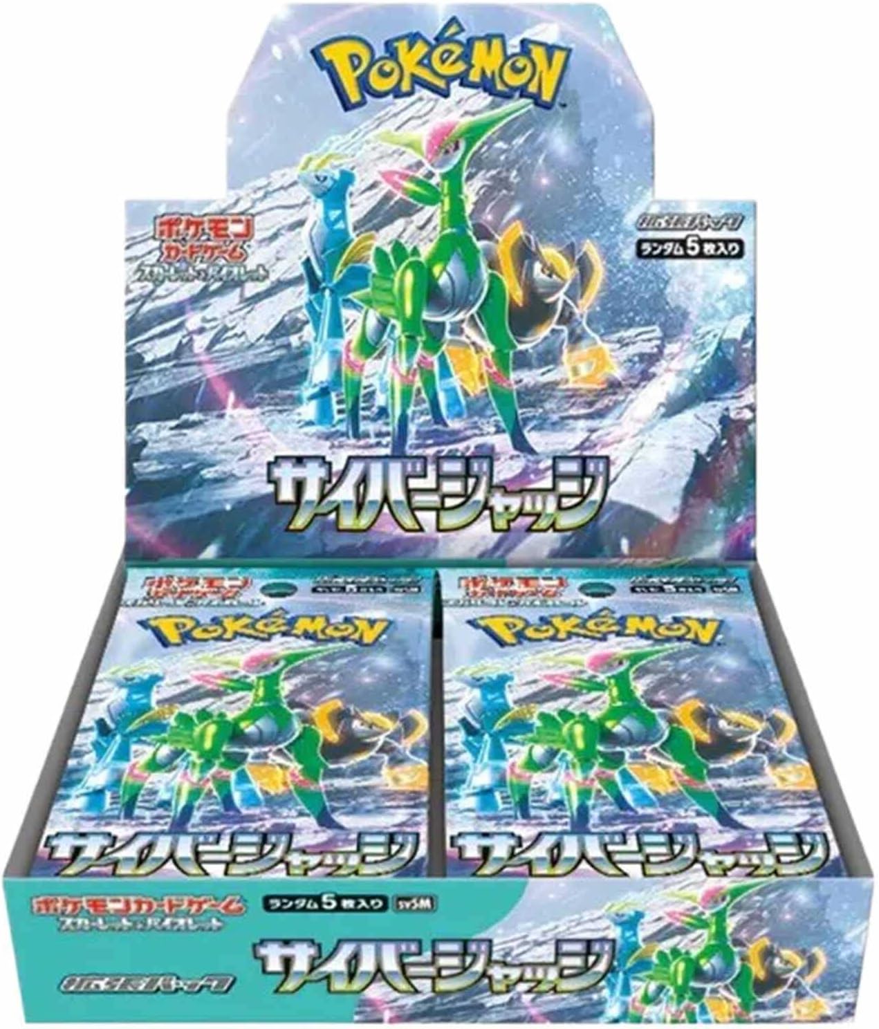 Pokémon Card Game Scarlet & Violet Expansion Pack Cyber Judge Box (Japanese ver)