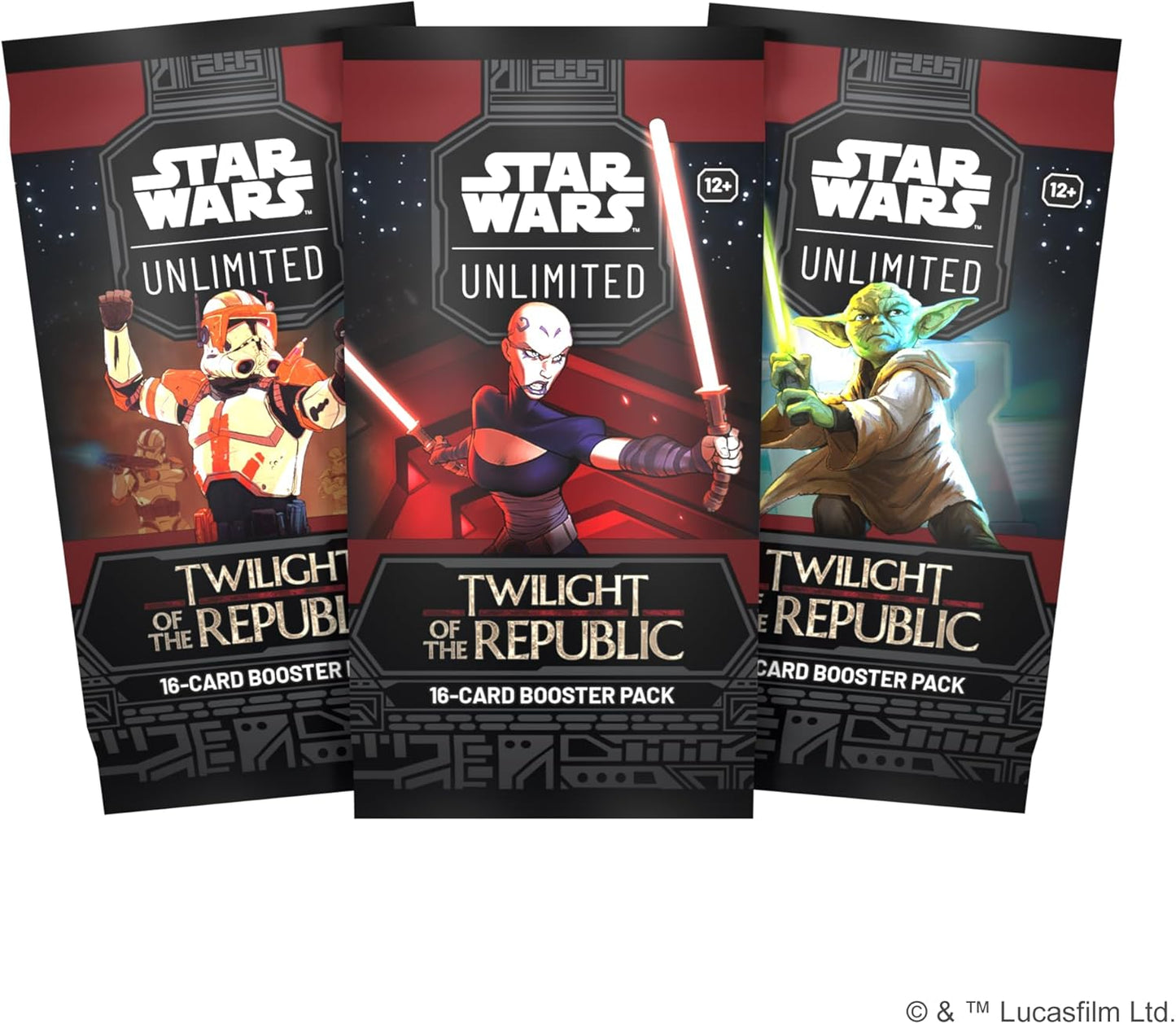 Star Wars: Unlimited TCG Twilight of The Republic Booster Pack - Fast-Paced Trading Card Game for Kids and Adults, Ages 12+, 2+ Players, 20 Minute Playtime, Made by Fantasy Flight Games