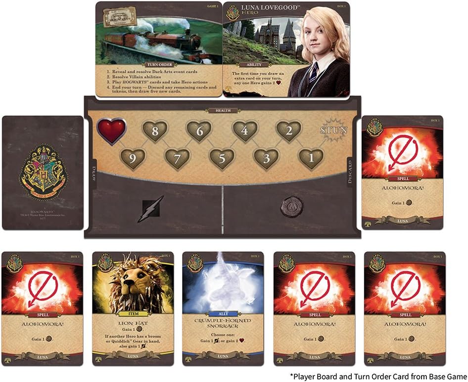 Hogwarts Battle - The Monster Box of Monsters Expansion Card Game