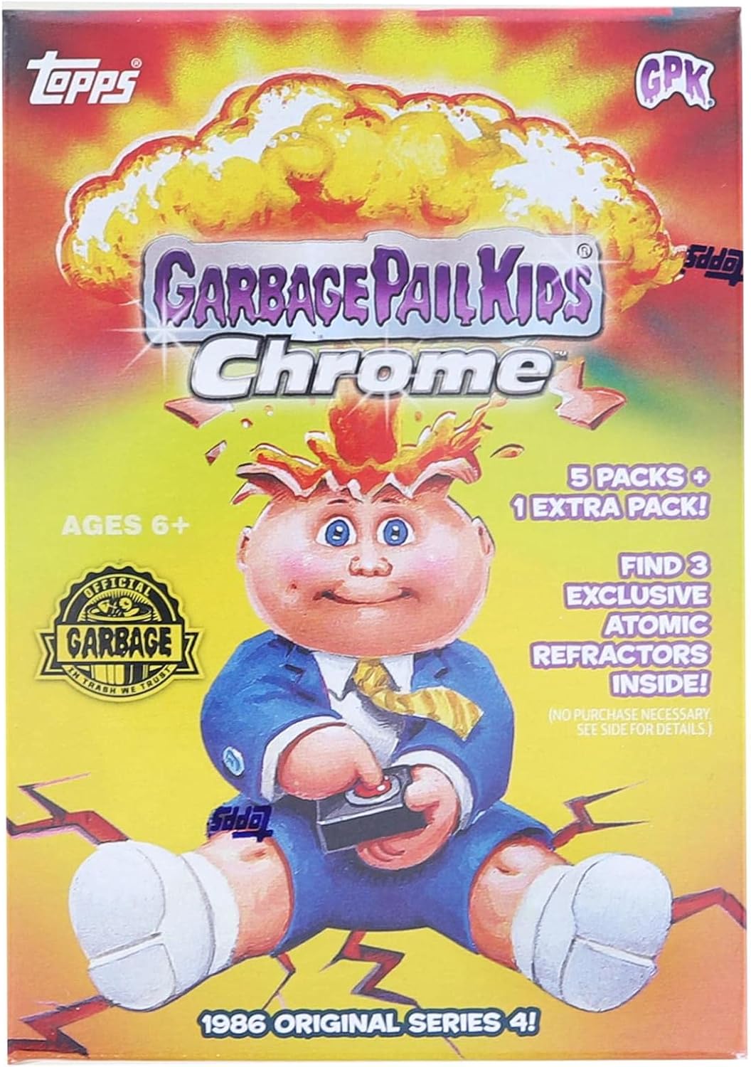 2021 Topps Garbage Pail Kids Chrome Blaster Value Box