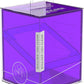 Ultimate Guard Boulder 100+ Clear, Deck Case for 100 Double-Sleeved TCG Cards, Amethyst, Secure & Durable Storage for Trading Card Games, Transparent