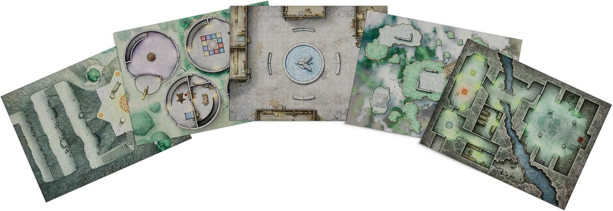 Dungeons & Dragons Arcana Unleashed - Map Pack | D&D Accessories
