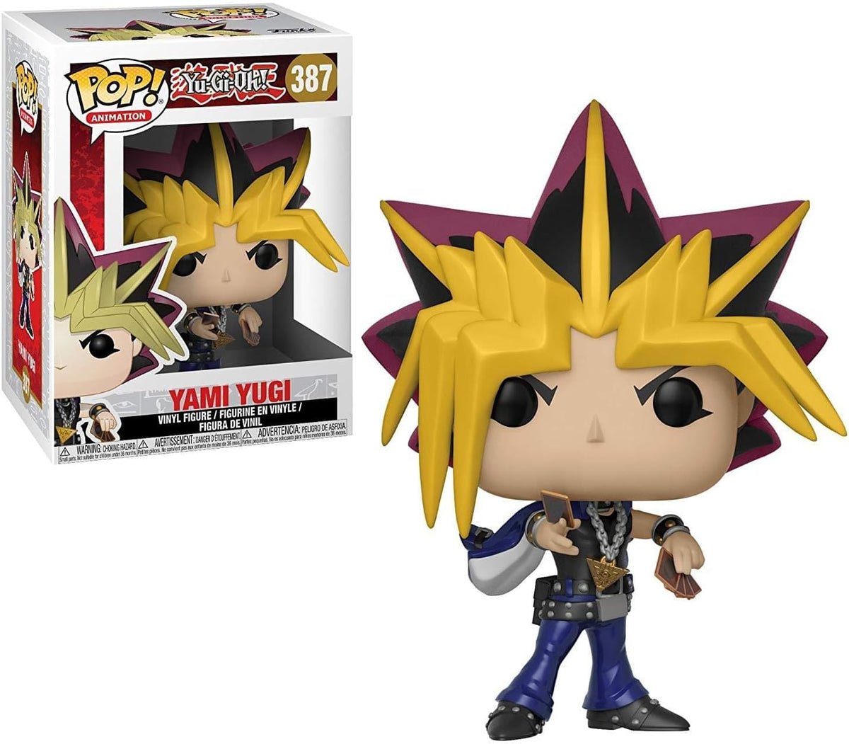 Funko Pop Animation: Yu-Gi-Oh! - Yami Yugi Collectible Figure, Multicolor