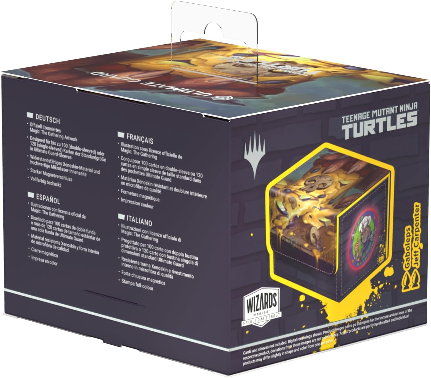 Ultimate Guard - Sidewinder 100+ Xenoskin - Magic: The Gathering Universes Beyond - Teenage Mutant Ninja Turtles - Pizza Swamp