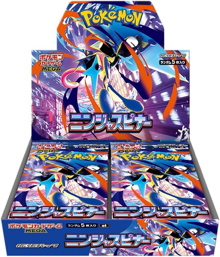 Pokemon Card Game MEGA Expansion Pack Ninja Spinner Booster Box (Japanese) - 30 Packs