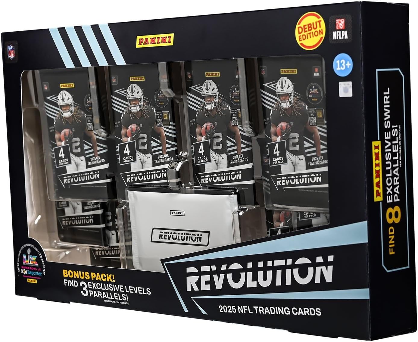 2025 Panini Revolution Football Debut Edition Trading Card Box