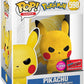 Funko Pop! Games: Flocked Grumpy Pikachu 2020 NYCC Exclusive Vinyl Figure #598