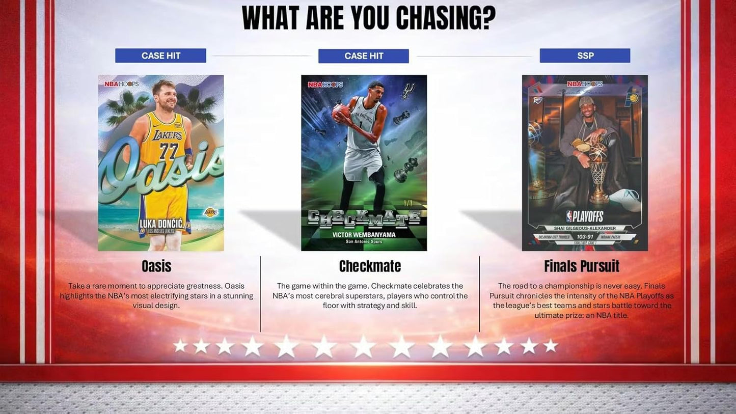 2025/26 Topps Hoops Basketball Hanger Trading Card Box (Look for Hoops Hyper Signatures)