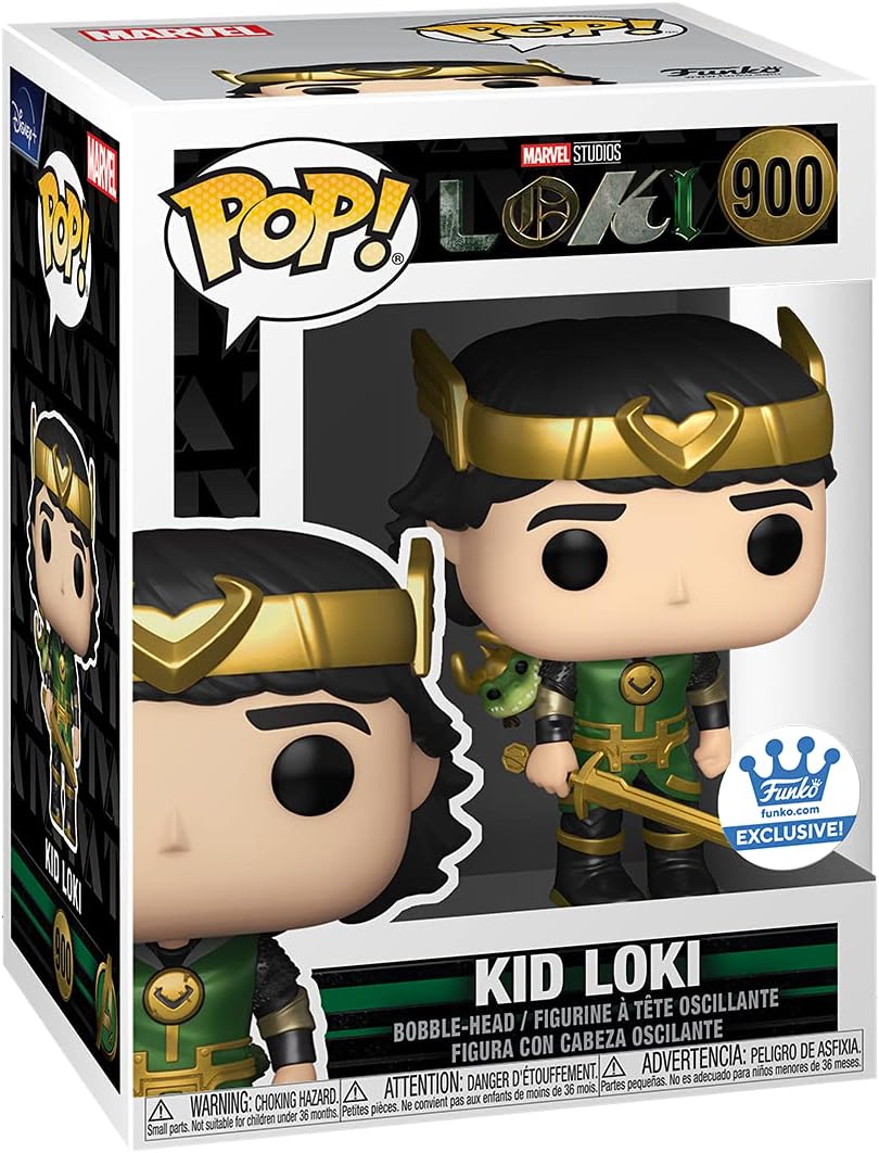 Funko POP! Marvel Kid Loki Metallic #900 Funko Shop Exclusive
