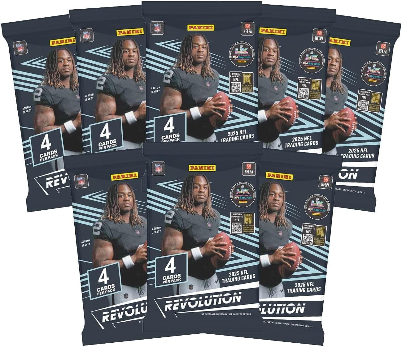 2025 Panini Revolution Football Debut Edition Trading Card Box