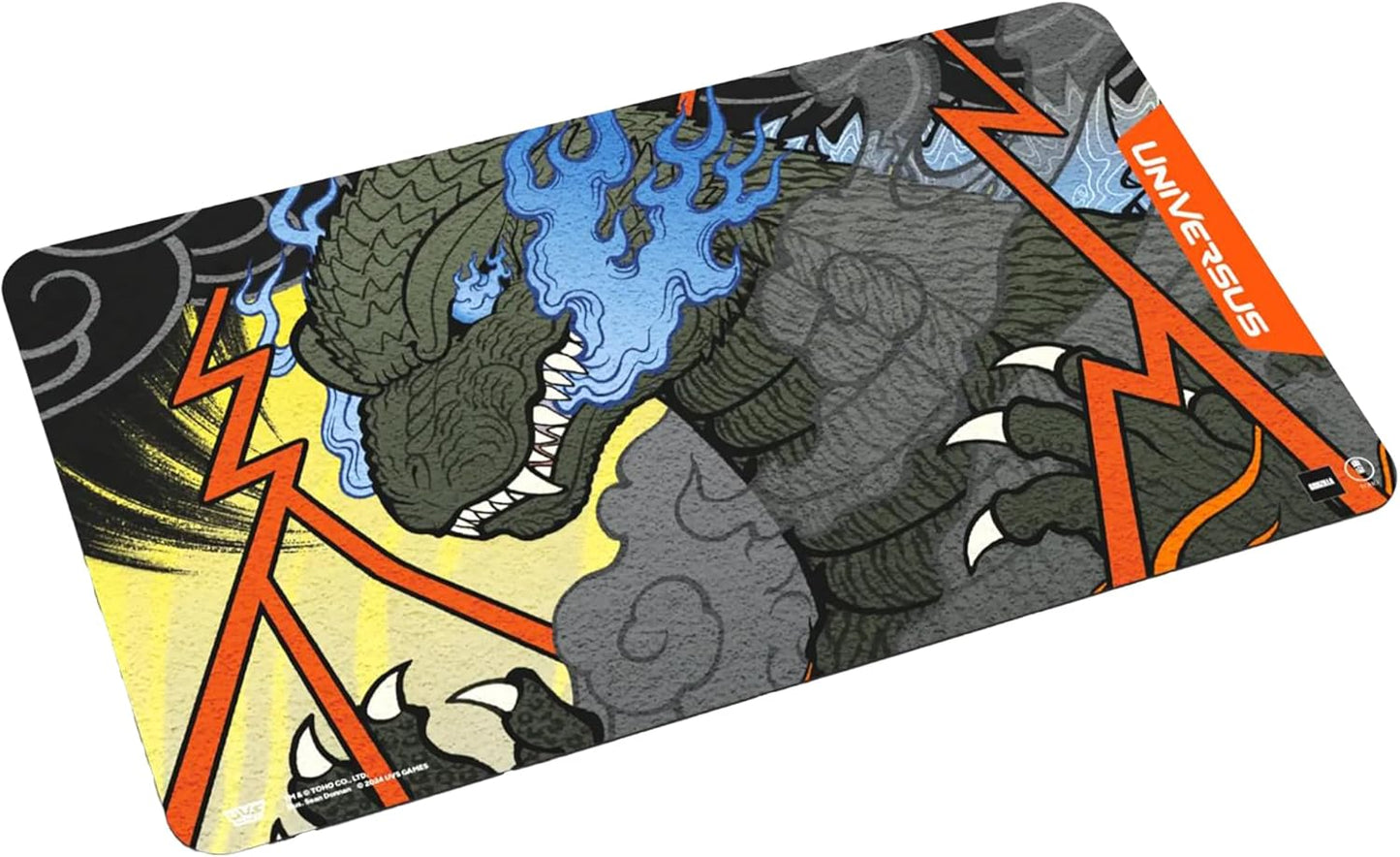 UniVersus: Godzilla Challenger Series - Godzilla Playmat - 24 x 14 Neoprene Mat, Tabletop Card Game Accessory, UVS Games, Officially Licensed