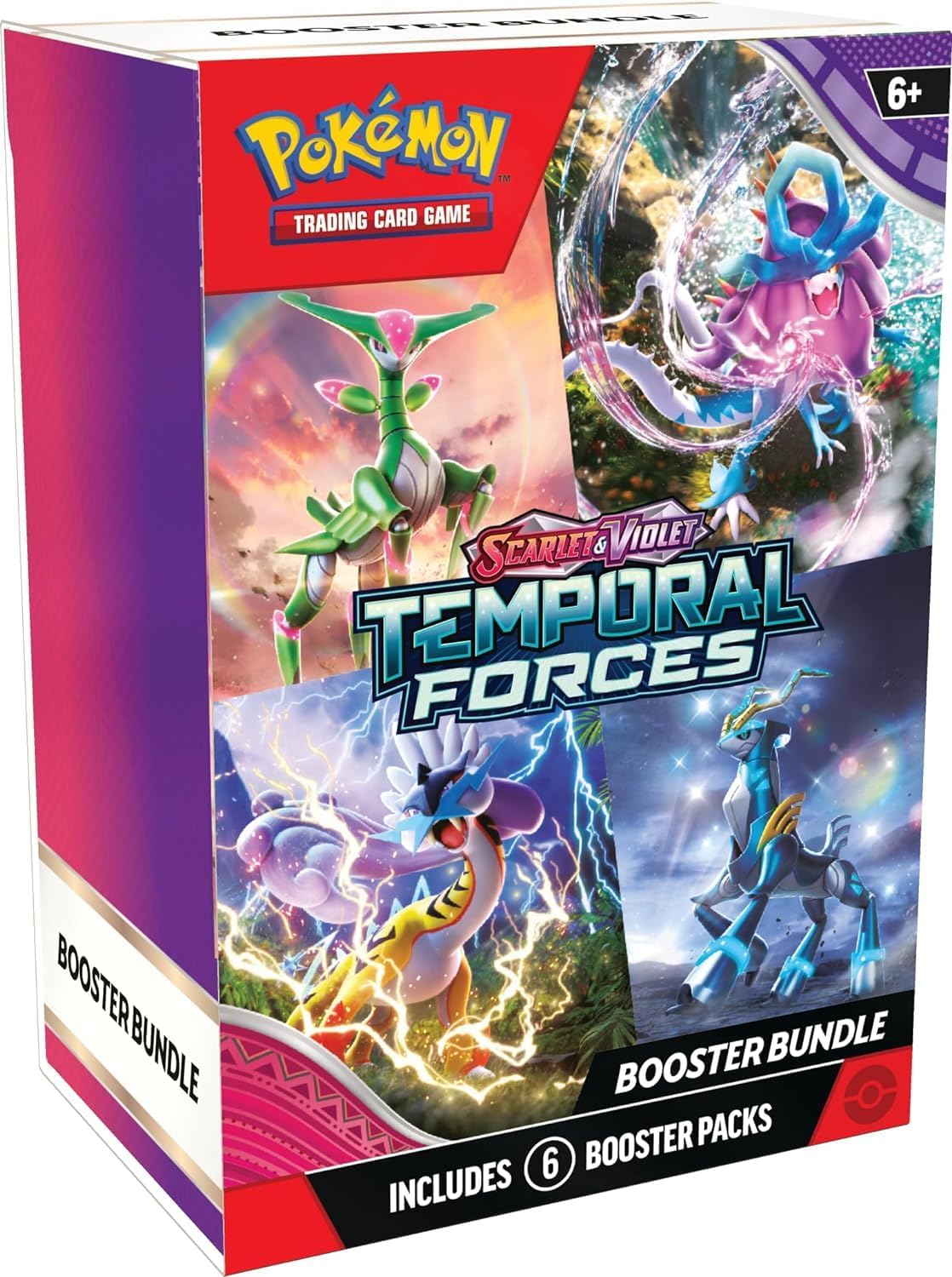 Pokemon TCG: Scarlet and Violet: Temporal Forces: Booster Bundle - 6 Packs