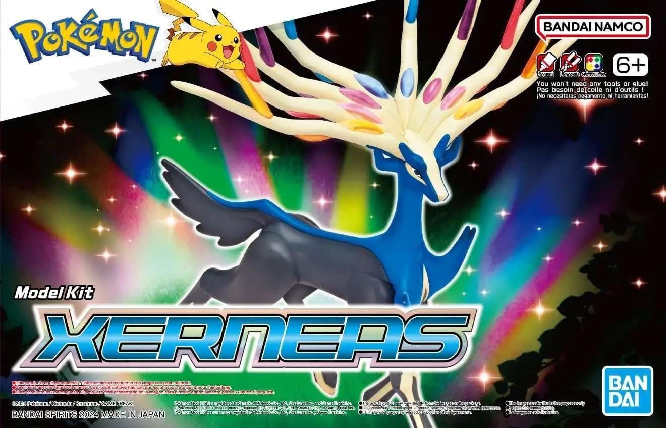 BANDAI Hobby - Pokémon - Xerneas, Spirits Pokémon Model Kit