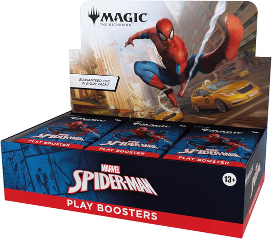 Magic: The Gathering Marvel's Spider-Man - Play Booster Box (30 Packs) - Presale Ships 09/26/2025