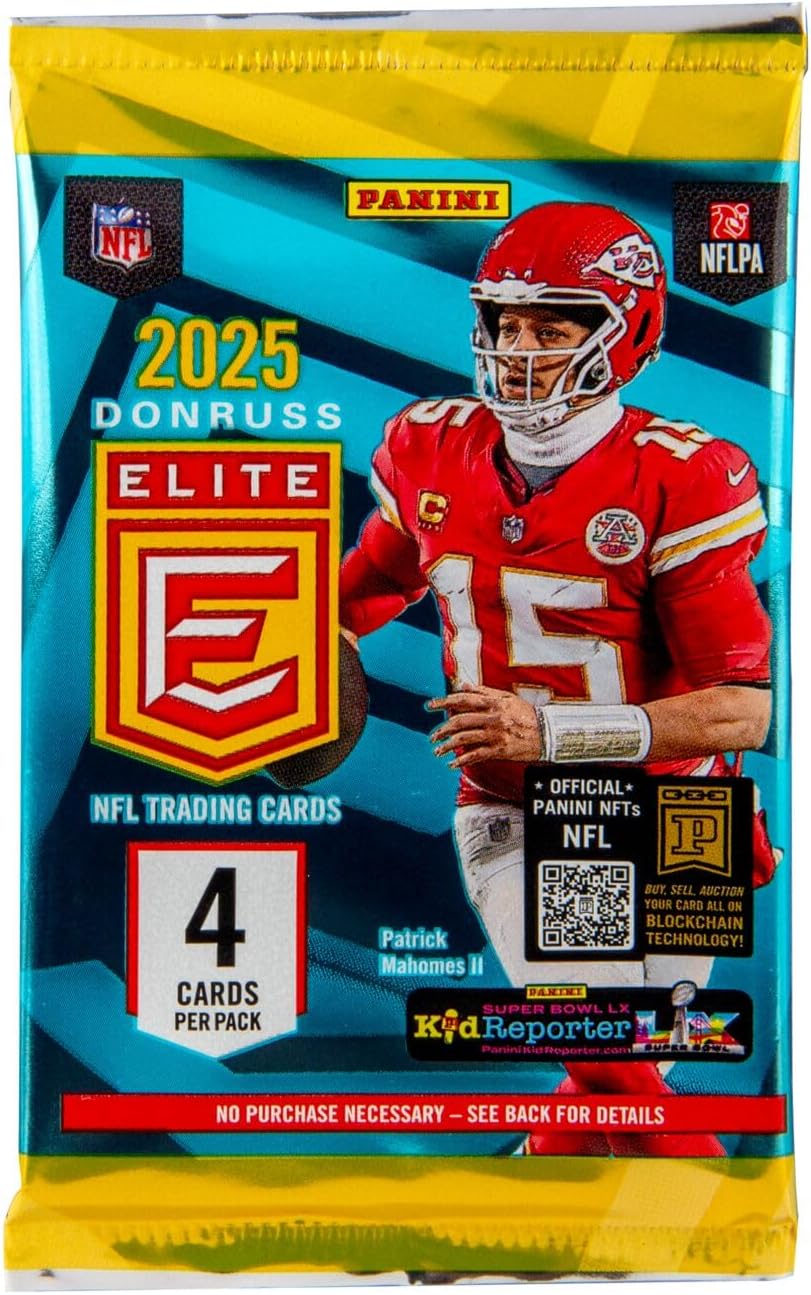 2025 Panini Donruss Elite Football Trading Cards Blaster Box