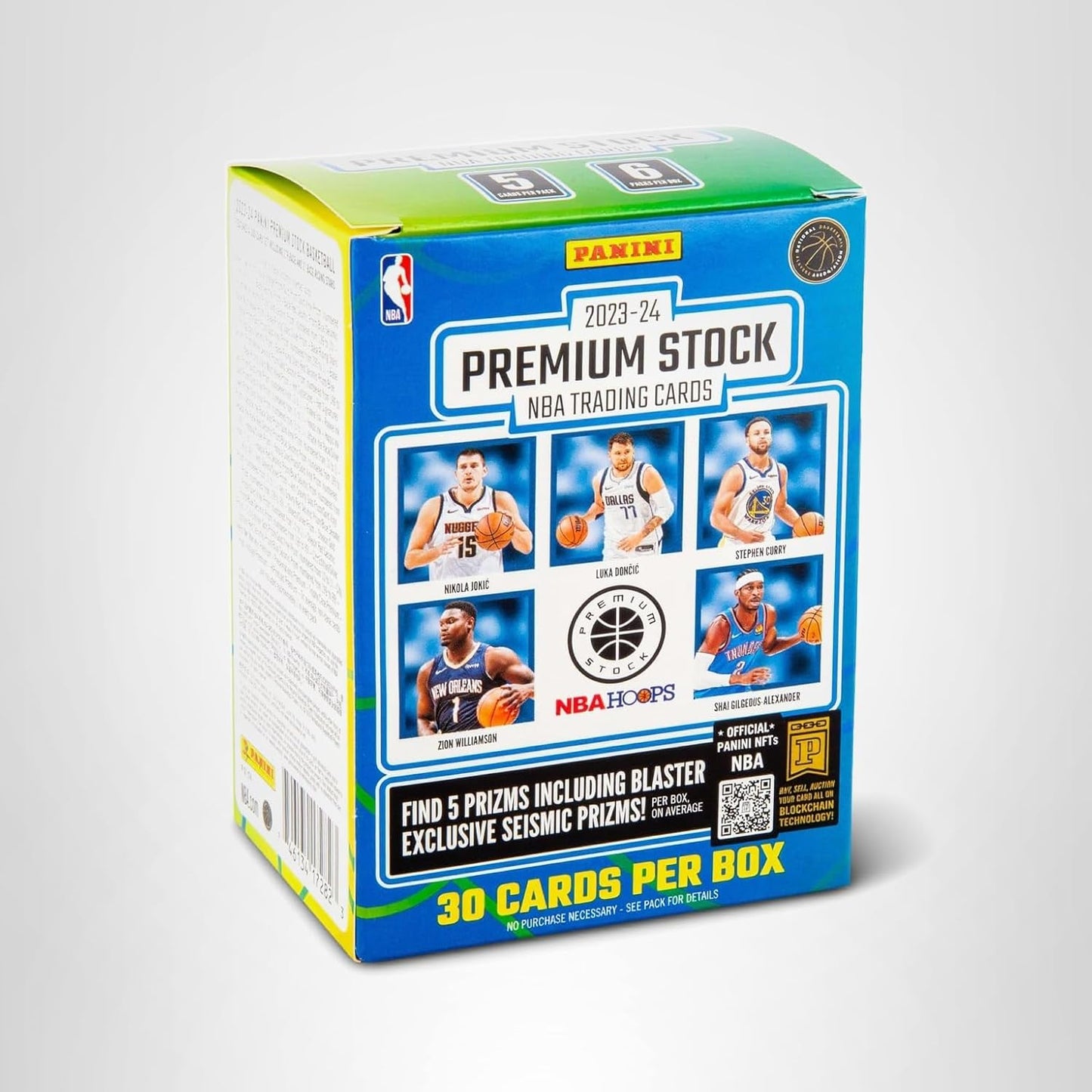 2023-24 Panini Premium Stock Basketball 6-Pack Blaster Box