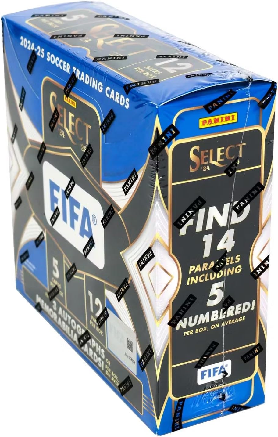 Panini 2024/25 Select FIFA Soccer Hobby Trading Card Box (3 Autographs or Memorabilia Cards Per Hobby Box)